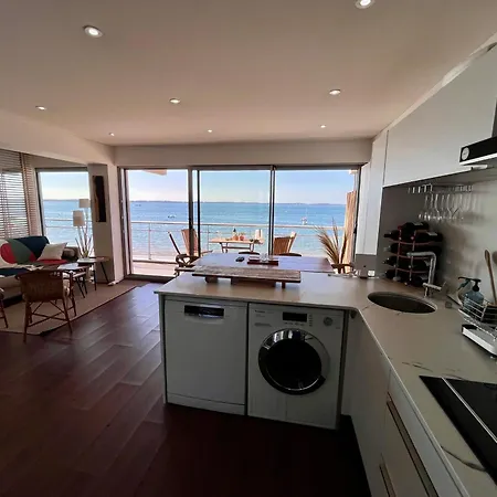 Premiere Ligne Acces Prive Et Direct A La Vue Apartmán Arcachon