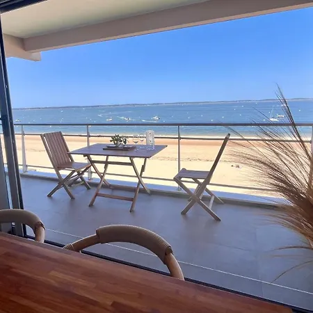 Appartamento Première Ligne Accès Privé Et Direct à La Vue Arcachon